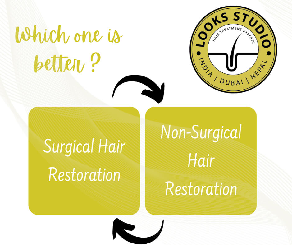 Surgical Vs Non Surgical Hair Restoration